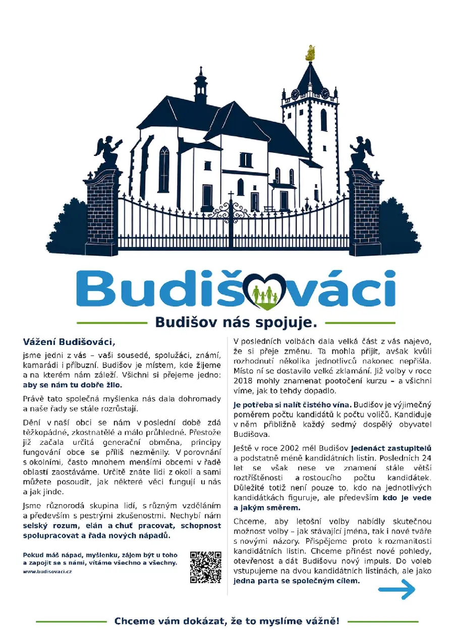 Noviny Budišováci – strana 1 ze 4